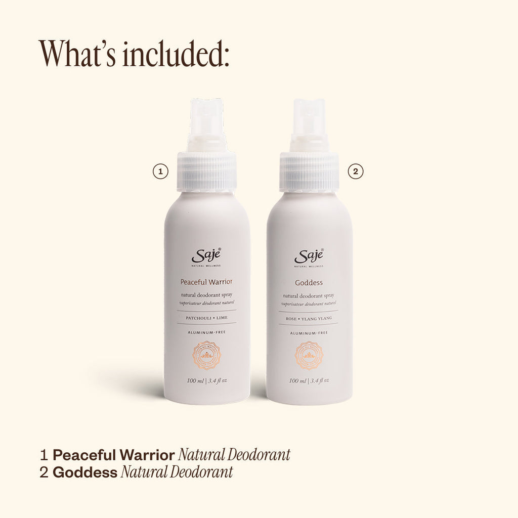 Natural Deodorant Duo